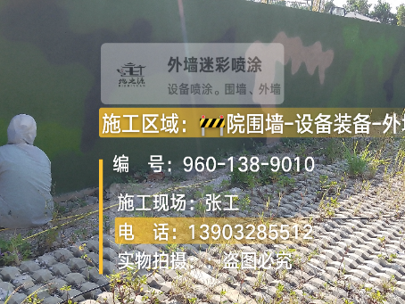 保定外墙迷彩漆材料价约 45-60 元 /k